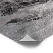 Sandskulptur im Frühling in Marbella Poster (Ecke)