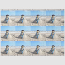 Sandskulptur Weihnachten