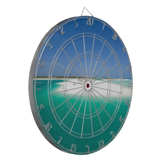 Sandspäne Dartscheibe (Vorderseite Links)