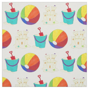 Sandspielzeug Summer Beach Ball Ecket Pail Castle Stoff