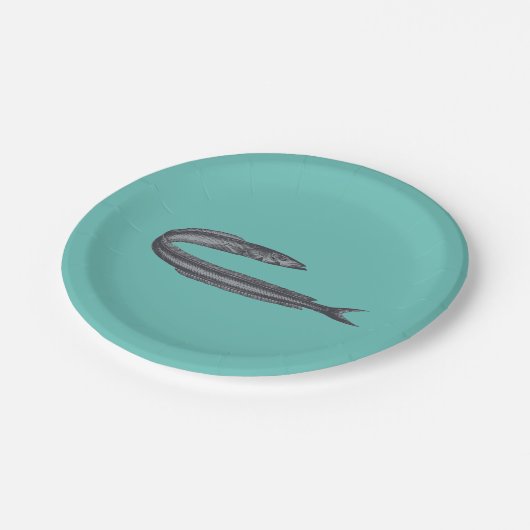 Sandstart von Sandaal Pappteller (Schrägansicht)