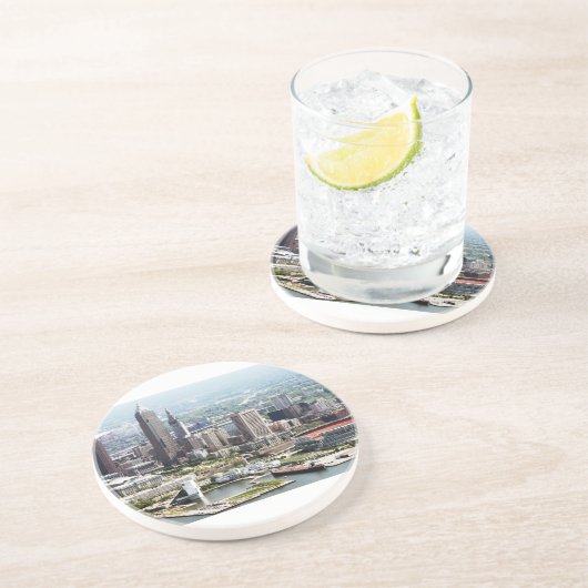 Sandstein-Cleveland-Untersetzer Untersetzer (Seite)