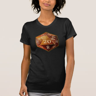 Sandstein D&D d20 und tan SAHARA die T-Shirt
