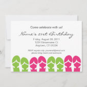 Sandstein Einladung (Vorderseite)