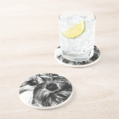 Sandstein-Getränk-Untersetzer Untersetzer (Seite)