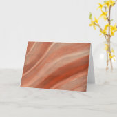 Sandstein-Gruß Karte (Gelbe Blume)