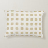 Sandstein Nordic Dots Dekokissen (Rückseite)