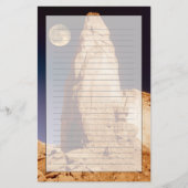 Sandstein Pinacle Briefpapier (Vorderseite)