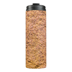 Sandstein-Struktur Hintergrund abstrakt, Architekt Thermosbecher