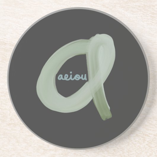 Sandstein Untersetzer (Vorne)