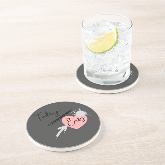 Sandstein Untersetzer (Seite)