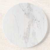 Sandstein-Untersetzer aus weißem Marmor Getränkeuntersetzer (Vorne)