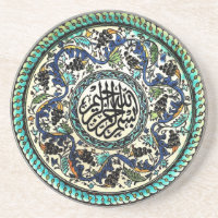 Sandstein-Untersetzer das Türkische-des Entwurfs