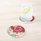 Sandstein-Untersetzer - Ozma Getränkeuntersetzer (Seite)