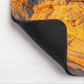 Sandsteinbildung an der weißen Tasche 3 Mousepad (Ecke)