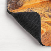 Sandsteinbildung an der weißen Tasche Mousepad (Ecke)