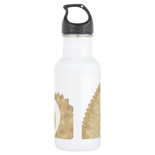 Sandsteindrache Edelstahlflasche (Rückseite)