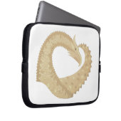 Sandsteindrache Laptopschutzhülle (Vorne Rechts)