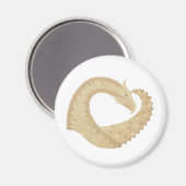 Sandsteindrache Magnet (Vorderseite/Rückseite)