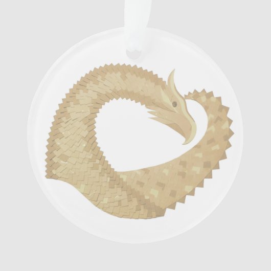 Sandsteindrache Ornament (Vorderseite)