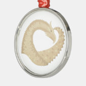 Sandsteindrache Ornament Aus Metall (Links)