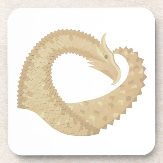 Sandsteindrache Untersetzer (Vorderseite)