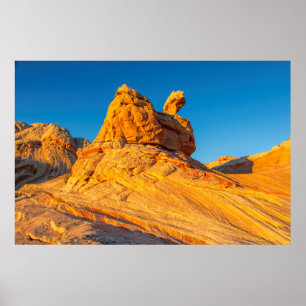 Sandsteinformationen bei White Pocket 3 Poster