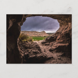 Sandsteinhöhle in Stormy Weather - Moab - Utah Postkarte