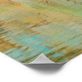 Sandsteinmauer | Glen Canyon, UT Poster (Ecke)