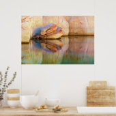 Sandsteinmauer | Glen Canyon, UT Poster (Küche)