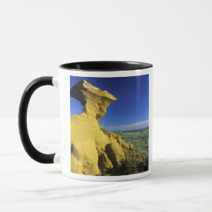Sandsteinmonument im Hell Creek-Gebiet in der Nähe Tasse