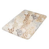 Sandsteinmuster Badematte (Schrägansicht)