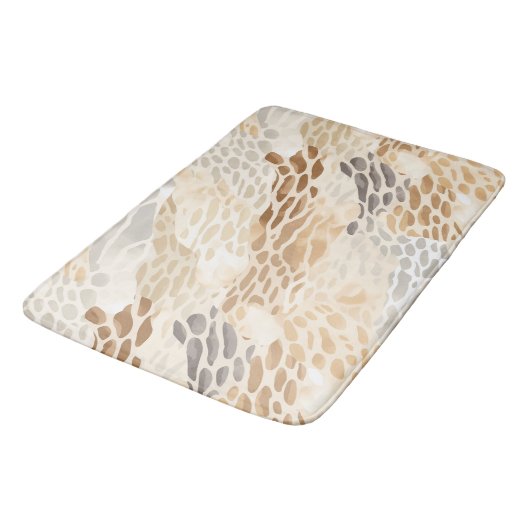 Sandsteinmuster Badematte (Schrägansicht)