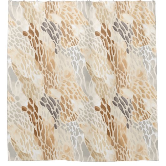 Sandsteinmuster Duschvorhang (Vorderseite)