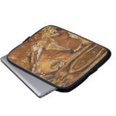 Sandsteinprofil Laptopschutzhülle (Vorne Knopf)