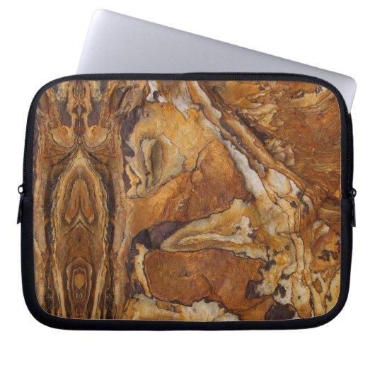 Sandsteinprofil Laptopschutzhülle (Vorderseite)