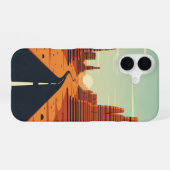Sandsteinstraße iPhone 16 Hülle (Rückseite (Horizontal))