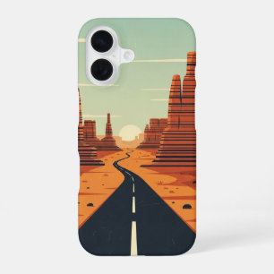 Sandsteinstraße iPhone 16 Hülle