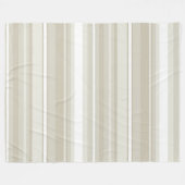 Sandsteinstreifen Fleecedecke (Vorderseite (Horizontal))