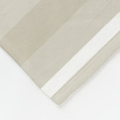 Sandsteinstreifen Fleecedecke (Ecke)