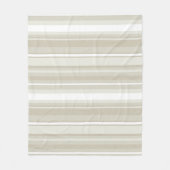 Sandsteinstreifen Fleecedecke (Vorderseite)