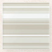 Sandsteinstreifen Glasuntersetzer (Vorderseite)