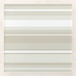 Sandsteinstreifen Glasuntersetzer