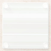 Sandsteinstreifen Glasuntersetzer (Rückseite)