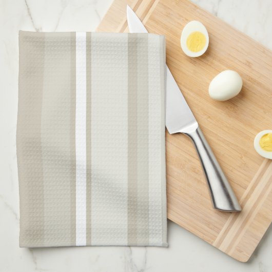 Sandsteinstreifen Handtuch (Viertel Falte)