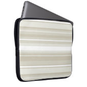 Sandsteinstreifen Laptopschutzhülle (Vorne Rechts)