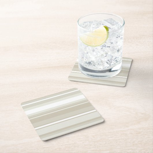 Sandsteinstreifen Rechteckiger Pappuntersetzer (Vor Ort)