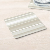 Sandsteinstreifen Rechteckiger Pappuntersetzer (angewinkelt)