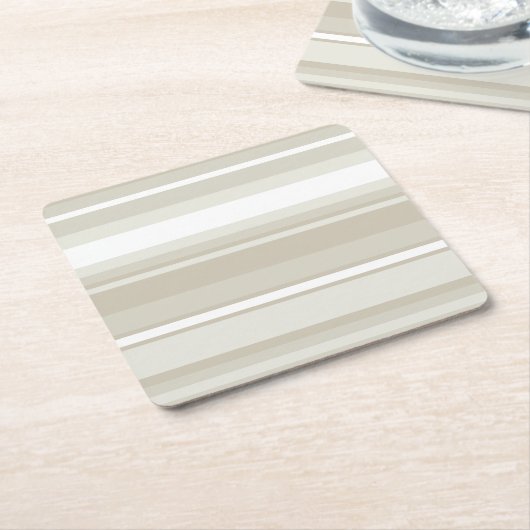 Sandsteinstreifen Rechteckiger Pappuntersetzer (angewinkelt)