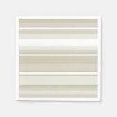 Sandsteinstreifen Serviette (Vorderseite)